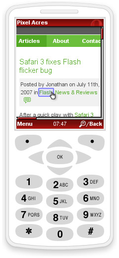 Opera Mini 4 simulator