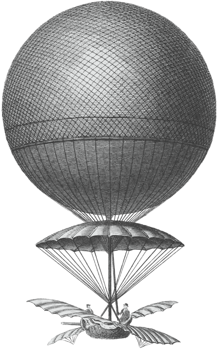 Blanchard's air balloon